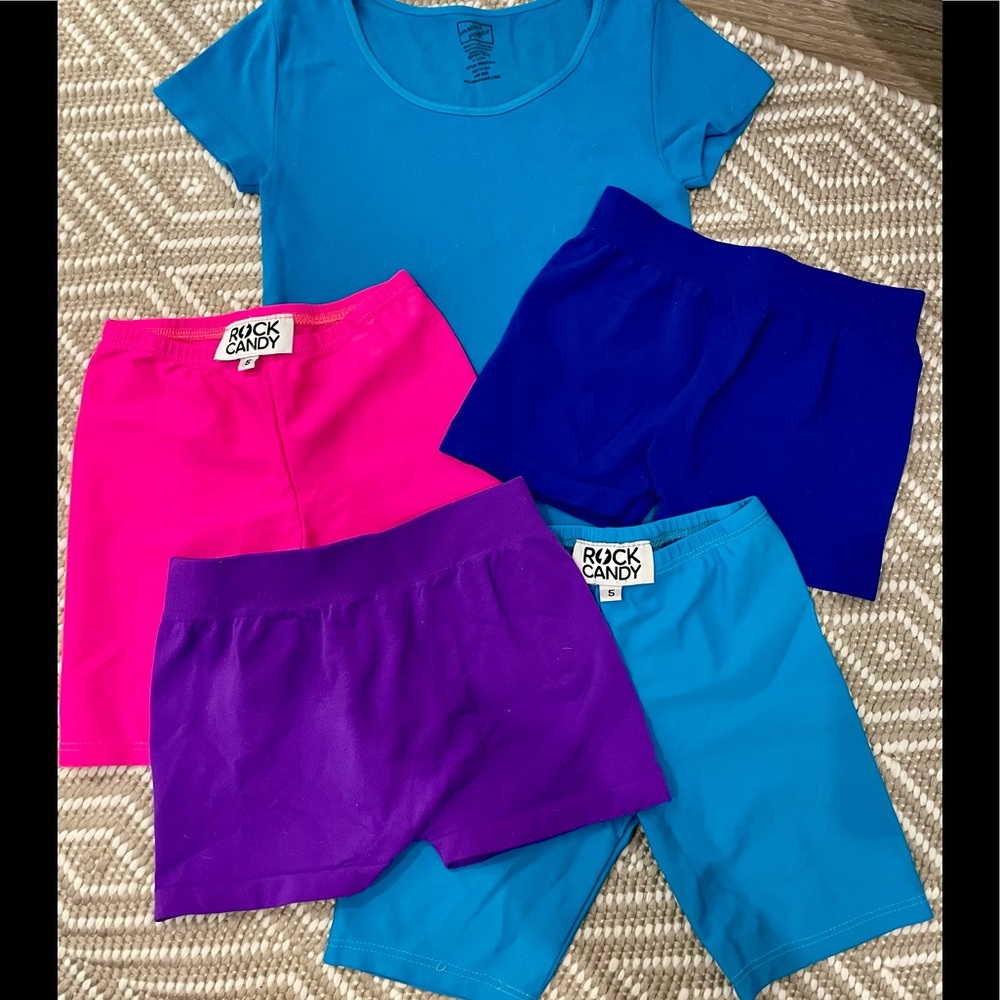 MalibuSugar and Rock Candy girls shirt and shorts
